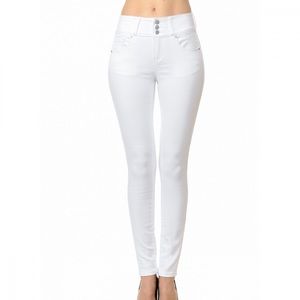 White WAX Jeans!!